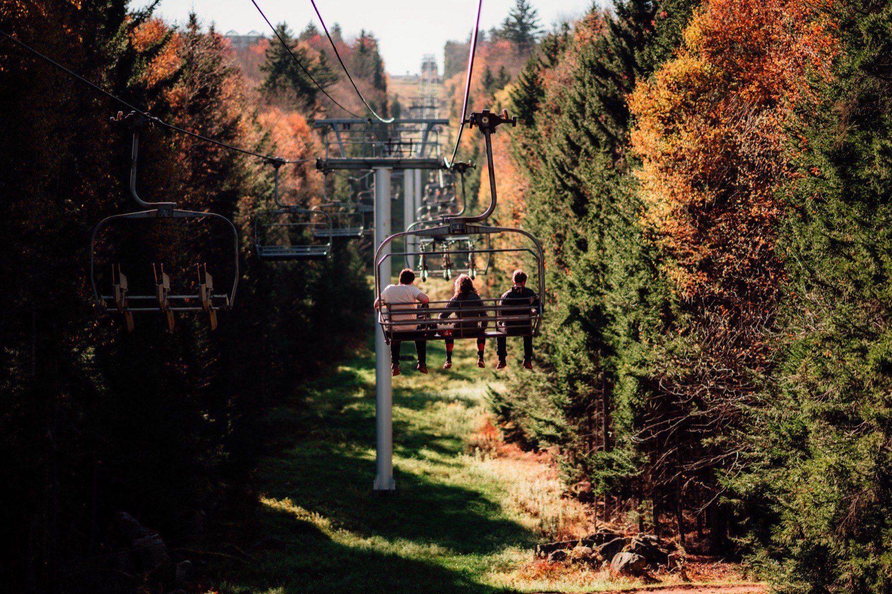 Ballhooter lift at Snowshoe Mountain Resort