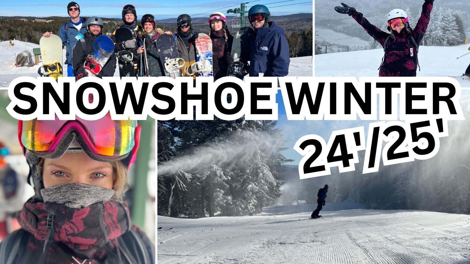Cover photo for 25/26 Winter Schedule at Snowshoe, WV