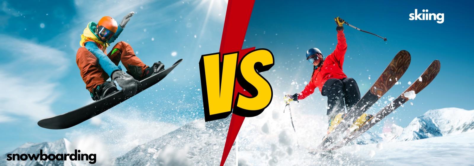 Snowboarding vs Skiing