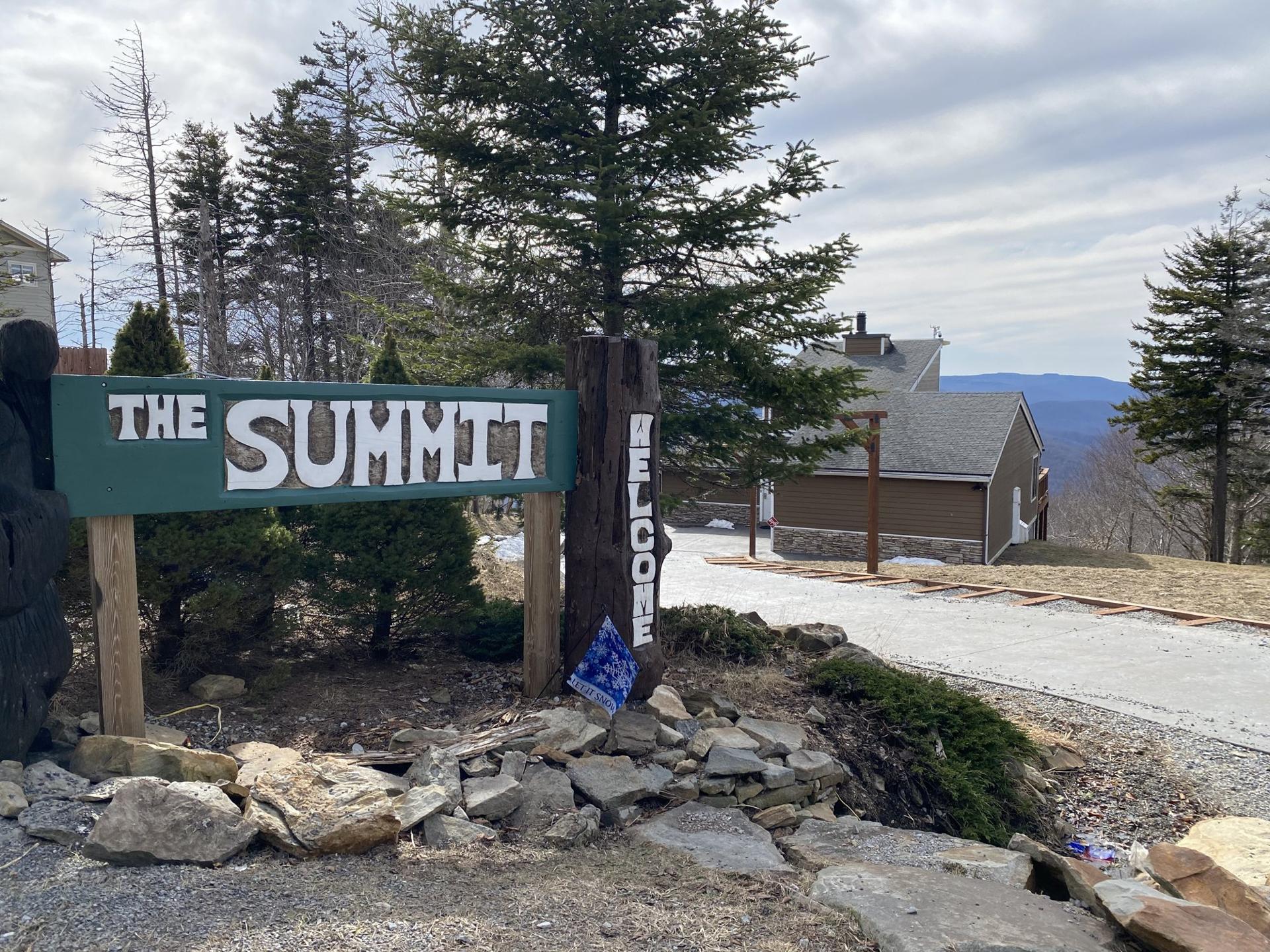 The Summit sign