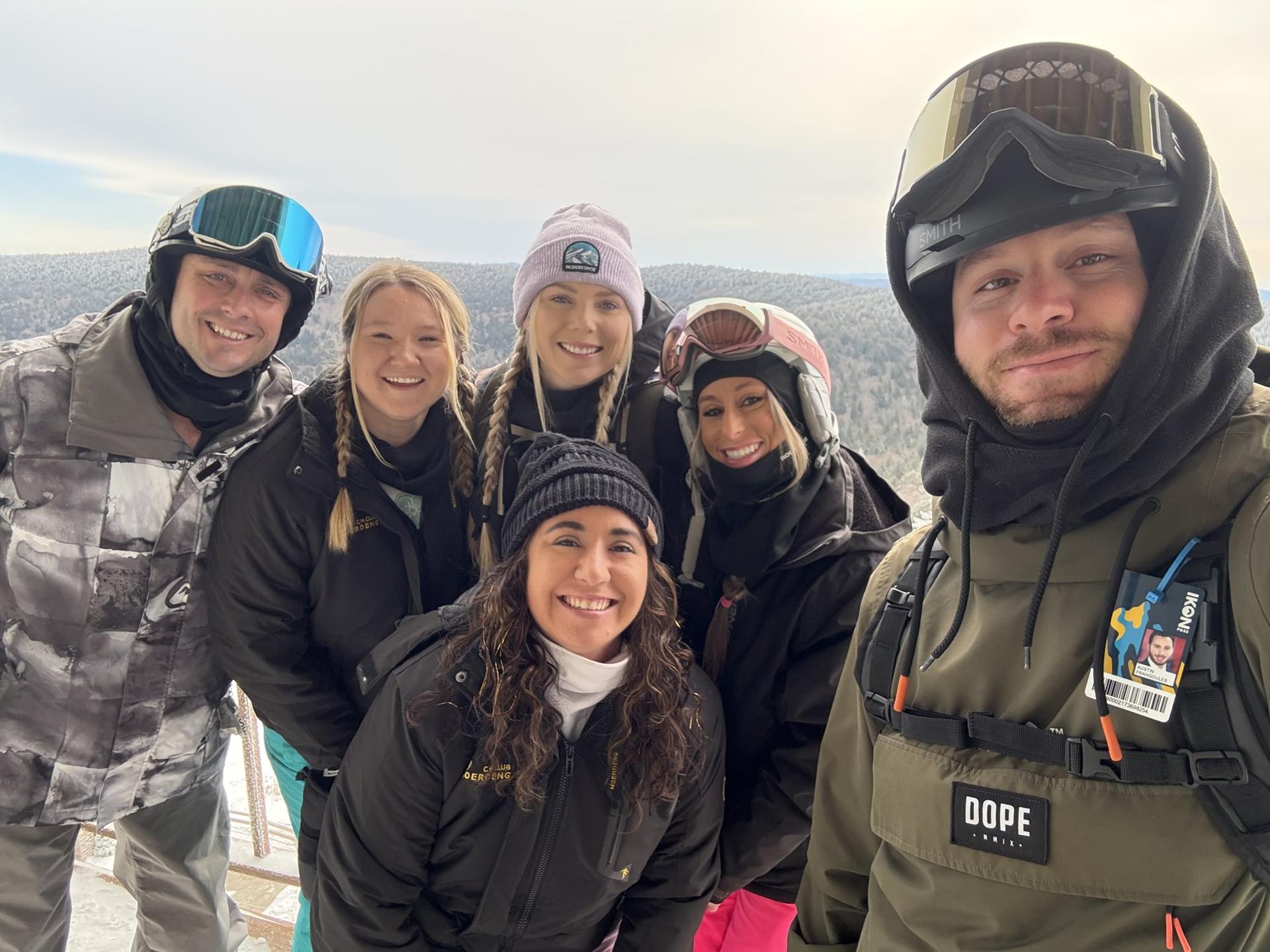 Whole crew, first chair
