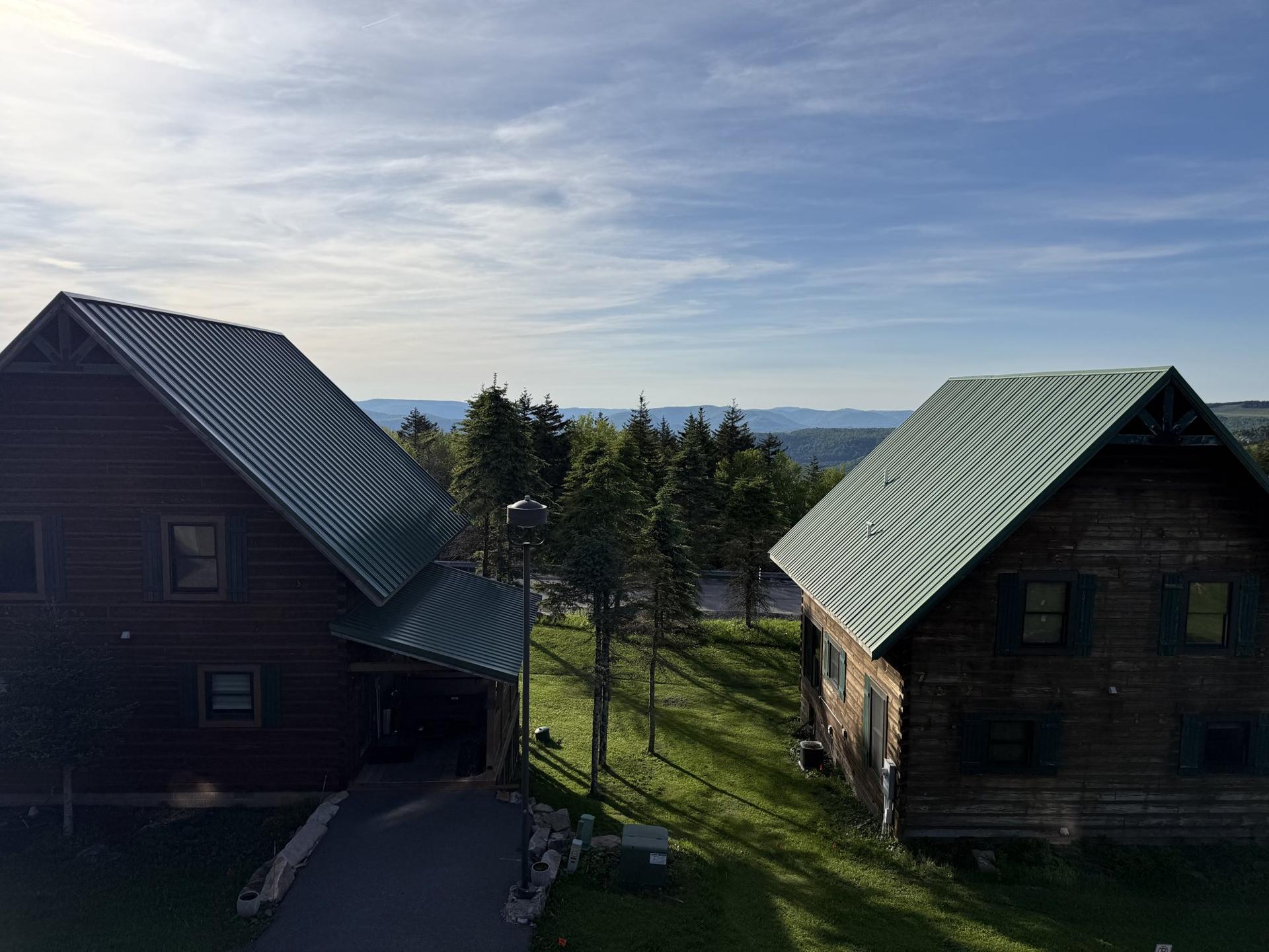 The Timbers from the upstairs deck