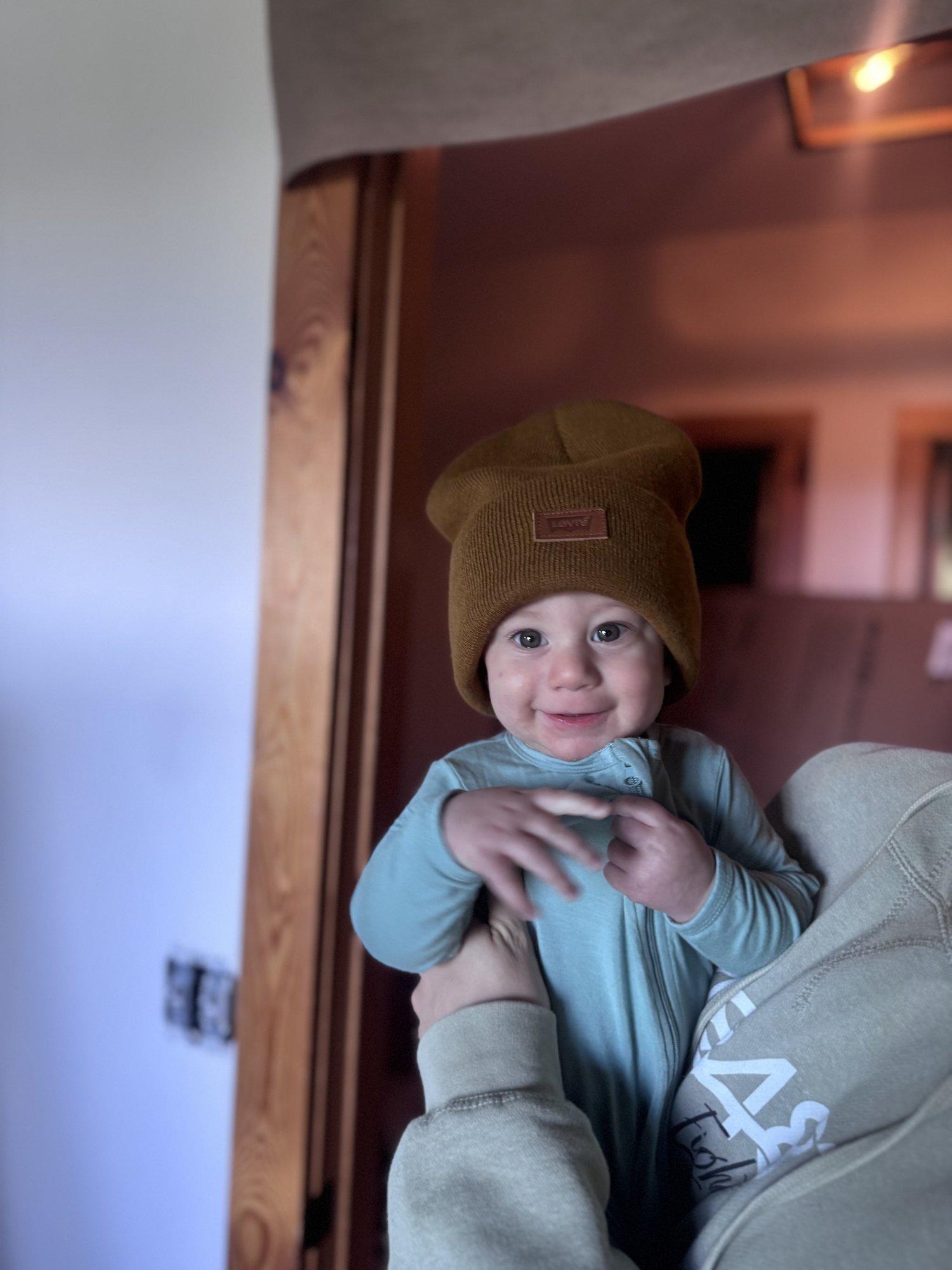 Smallest guest, biggest smile