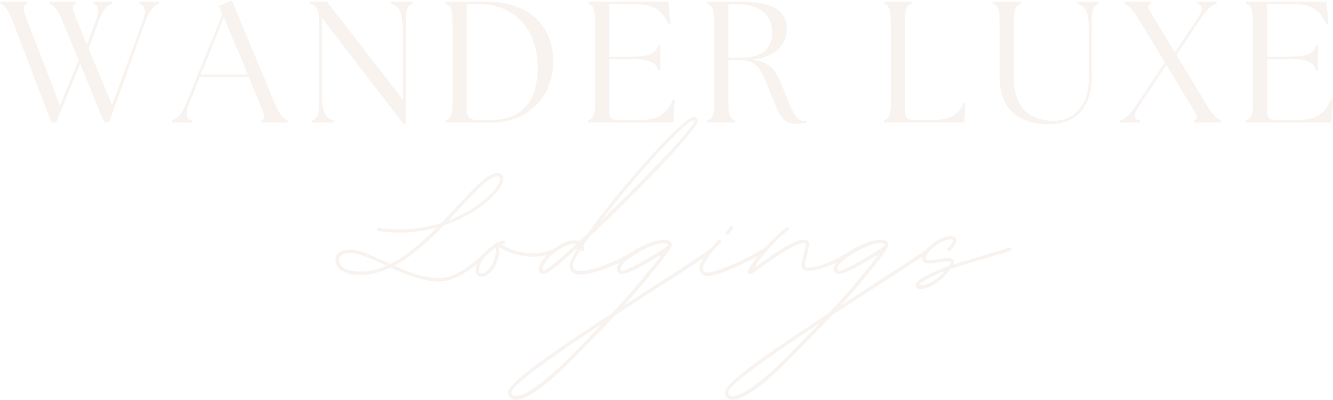 Wander Luxe Lodgings