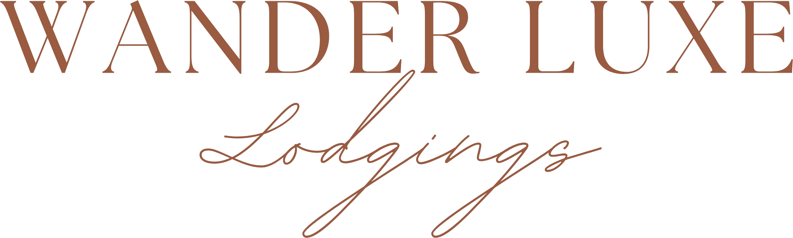 Wander Luxe Lodgings