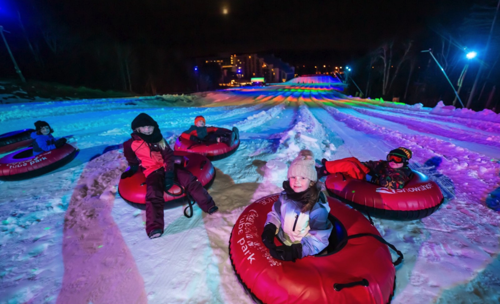 Coca-Cola Tube Park at Silver Creek in Snowshoe, WV