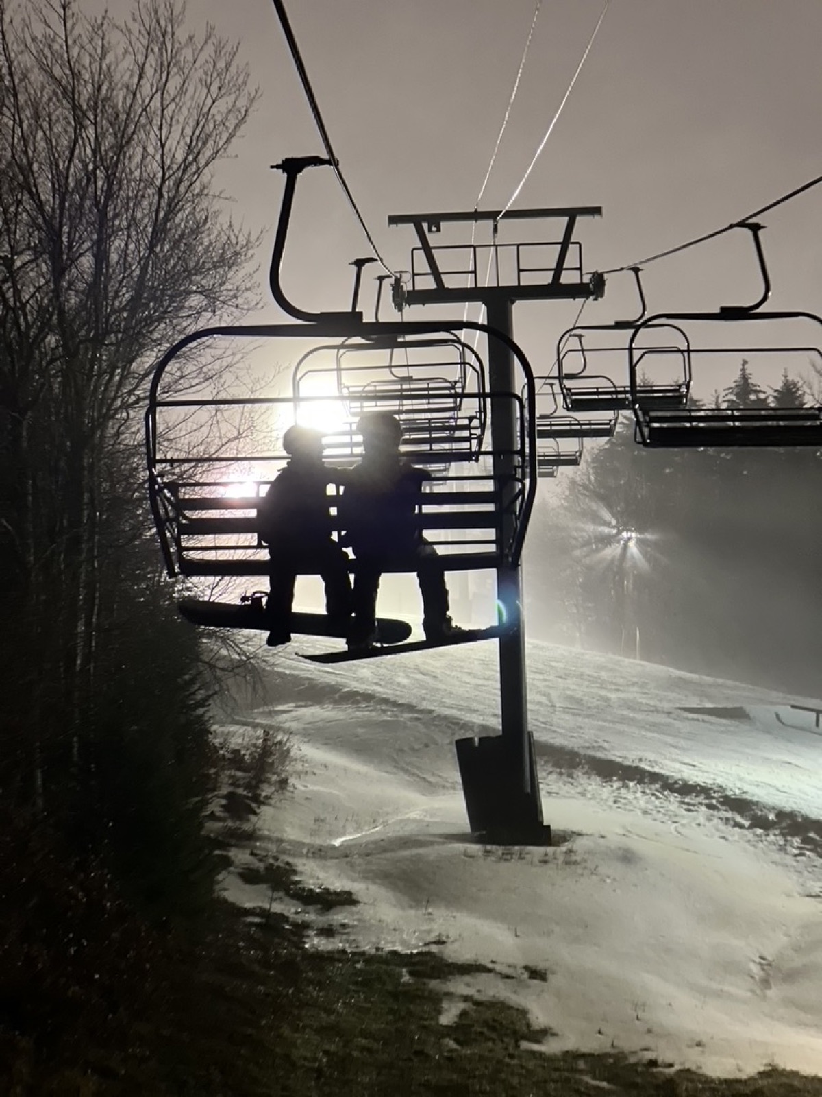 Night Skiing in Silver Creek